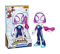 SPIDEY AND HIS AMAZING FRIENDS Marvel Figura Gigante de Ghost-Spider de 22.5 cm - Juguete para niños a Partir de 3 años