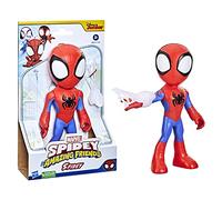 SPIDEY AND HIS AMAZING FRIENDS Marvel Figura Gigante de Spidey de 22.5 cm - Juguete para niños a Partir de 3 años
