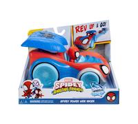 SPIDEY AND HIS AMAZING FRIENDS MARVEL Power Web Racer - 8-Inch Vehicle with Rev
