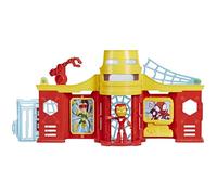 SPIDEY AND HIS AMAZING FRIENDS Marvel, Set de Juego Torre Stark con Figura de acción de Iron Man