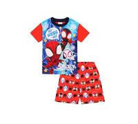 Spidey And His Amazing Friends - Pijama corto para niños y niñas, diseño de Spiderman, rosso, 4-5 años