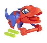 Spidey and his Amazing Friends Marvel Dino-Webs Nerf Spidey-Rex Web Launcher, Juguete de Juego de rol, Juguetes de superhéroe Preescolar para niños a Partir de 3 años