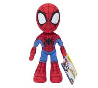 SPIDEY AND HIS AMAZING FRIENDS SNF0002 Spiderman - Peluche de Spiderman, Rojo, 20 cm