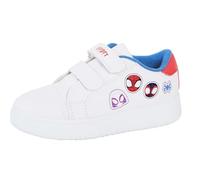 Spidey and His Amazing Friends - Zapatillas deportivas para niños y niñas, color blanco, fáciles de tocar, informales, para correr, White, 25 EU