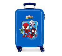 Spidey Azul Maleta Cabina 55cm ABS Dura Trolley Niños Equipaje de Mano 4Ruote