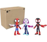SPIDEY Box Figura 3 Grandes 22cm GHOST SPIDER Spiderman MILES Hasbro F5929