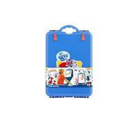 Spidey Caballete portátil para niños, maletín de artista con juego de pintura, kit creativo para manualidades a partir de 3 años, pizarra de dibujo DIY con accesorios, juguete Spiderman, idea de