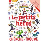 Spidey et ses amis extraordinaires Les Petits Héros: Cahier de jeux effaçable