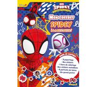 Spidey et ses amis extraordinaires Mon coffret Spidey A la rescousse !: Coffret avec 3 papertoys, des stickers, 1 livre de coloriage, des stickers métallisées, 4 portraits de héros, 1 grand poster