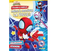 Spidey et ses amis extraordinaires Prêts à protéger la ville !: Coloriages, stickers