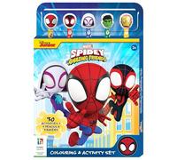 Spidey & His Amazing Friends Colouring & Activity Set (5-Pencil Set)