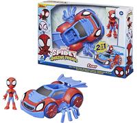 Spidey Hombre Araña Playset Web Orugas Convertible 2in1 Figura 10cm HASBRO F1944