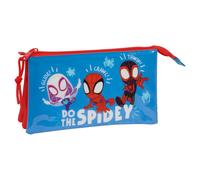 Spidey - portatodo triple, estuche infantil, estuche niño, ideal para