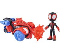 Spidey Tecno Racers Moto De Miles Morales Spiderman Hombre Araña Hasbro F7455