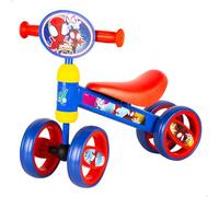 Spidey Triciclo bebé 47x25x37 cm, Máx. 15 kg + 1 año, 3 Ruedas antipinchazos, Asiento ergonómico, Estructura Estable, Diseño Colorido, Bicicleta sin Pedales, Juguetes Interior (77770)
