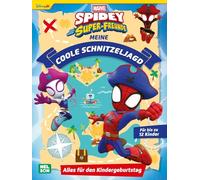 Spidey und seine Super-Freunde: Meine coole Schnitzeljagd: Alles für den Kindergeburtstag | Einladungen, Rätsel und Urkunden für bis zu 12 Kinder ab 3 Jahren