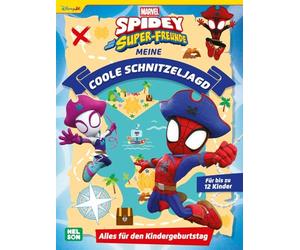 Spidey und seine Super-Freunde: Meine coole Schnitzeljagd: Alles für den Kindergeburtstag | Einladungen, Rätsel und Urkunden für bis zu 12 Kinder ab 3 Jahren
