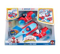 Spidey und seine Super-Freunde SNF0346 - Team Split Racer, 3 in 1 Fahrzeug mit S