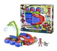 Spidey, Véhicule Dino 2 en 1, Voiture Tout-Terrain Avec Figurines incluses, Des