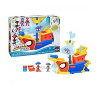 Spidey y su Superequipo - Barco Pirata con telarañas