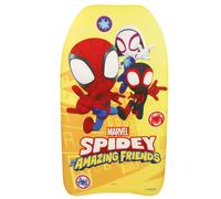 Spidey y su superequipo - Tabla bodyboard infantil con diseño original, fabricada en espuma EVA ligera y resistente, Marvel, tamaño 82x45x5 cm, recomendada a partir de 3 años