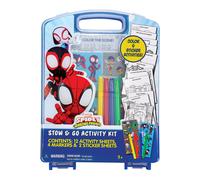 Spidey y sus incre bles amigos Stow & Go Kit de actividades de 17 piezas Juego de arte de viaje Juguetes para ni os en edad preescolar a partir d