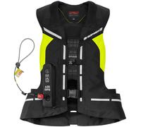 Spidi Air DPS Chaleco de airbag, negro-amarillo, tamaño M para Hombres