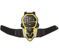 Spidi Back Warrior 145-160 Protector de espalda para mujer, negro/amarillo, Talla XS