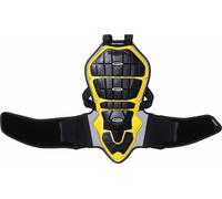 Spidi Back Warrior 160-170 Protector de espalda para mujer, negro/amarillo, Talla XS