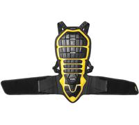 Spidi Back Warrior 180/195 Protector de espalda, negro/amarillo, Talla L