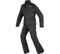 Spidi Basic Kit de lluvia de motocicletas, negro, Talla M