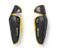 Spidi Biomechanic Codo, negro/amarillo, Talla única