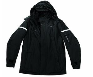Spidi Cadillac Chaqueta de lluvia, negro, tamaño M para Hombres