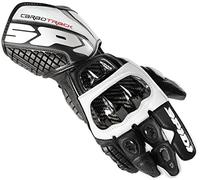Spidi Carbo Track Guantes (Black/White,S)