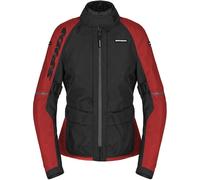 Spidi Crossmaster 2 H2Out Chaqueta textil impermeable para mujer, rojo, tamaño L