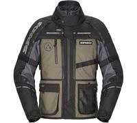 Spidi Hard Track 3, chaqueta textil H2Out L male Marrón Claro/Negro/Gris