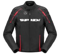 SPIDI Chaquetas impermeable moto Hombre RACE WARRIOR 2 H2OUT® Black Red 3XL