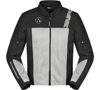 Spidi Corsa Net Windout Chaqueta textil de moto, negro-gris, tamaño XL para Hombres