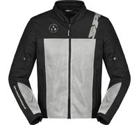 Spidi Corsa Net Windout Chaqueta textil de moto, negro-gris, tamaño S para Hombres