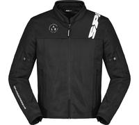 Spidi Corsa Net Windout Chaqueta textil de moto, negro-blanco, tamaño XL para Hombres