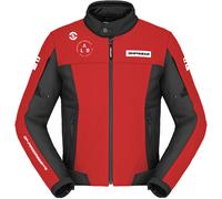 Spidi Corsa Tex 2025 Chaqueta Textil Moto, negro-rojo, tamaño L para Hombres