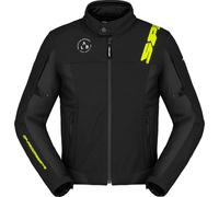Spidi Corsa Tex Chaqueta textil de moto, negro-amarillo, tamaño M
