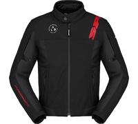 Spidi Corsa Tex Chaqueta textil de moto, negro-rojo, tamaño 2XL para Hombres