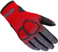 Spidi Cross Knit Tex Guantes de motocross, rojo, Talla 2XL