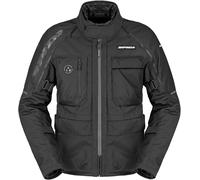Spidi Crossmaster 2 H2Out Chaqueta textil de moto impermeable, negro, tamaño 2XL para Hombres