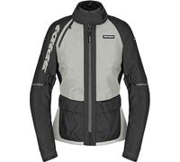 Spidi Crossmaster 2 H2Out Chaqueta textil impermeable para mujer, negro-blanco, tamaño XS