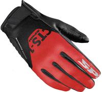Spidi CTS-1 Guantes de motocicleta para damas, negro/rojo, Talla L