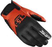 Spidi CTS-1 K3 Guantes de motocicleta, negro/naranja, Talla M