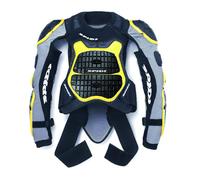 Spidi Defender Armor Jacket Chaqueta Protector, negro-amarillo, tamaño 145 cm 155 cm 160 cm para Hombres