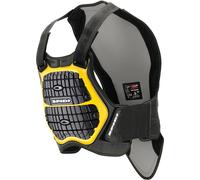 Spidi Defender B&C 170-180 Armadura pectoral, negro/amarillo, Talla M